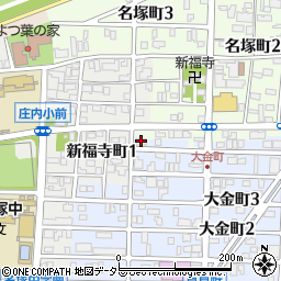 ファミリーマート名西名塚町店周辺の地図