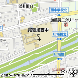愛知県尾張旭市渋川町3丁目2周辺の地図