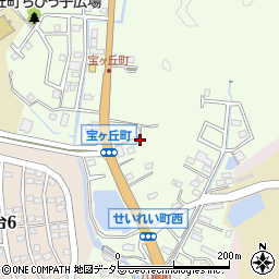 愛知県瀬戸市宝ケ丘町233周辺の地図