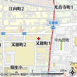 愛知県名古屋市西区又穂町1丁目53周辺の地図