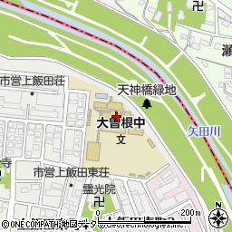 名古屋市立大曽根中学校周辺の地図