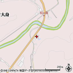 京都府福知山市三和町大身424周辺の地図