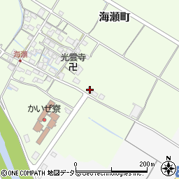 滋賀県彦根市海瀬町328周辺の地図