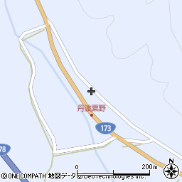 京都府船井郡京丹波町粟野中山23周辺の地図