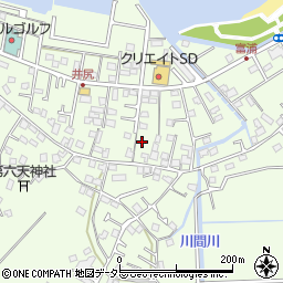 富沢二軒長屋周辺の地図