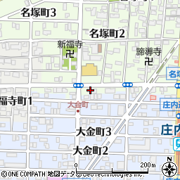 愛知県名古屋市西区名塚町1丁目21周辺の地図
