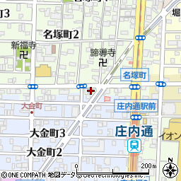 愛知県名古屋市西区名塚町1丁目10周辺の地図