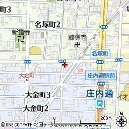 名塚さくら歯科周辺の地図
