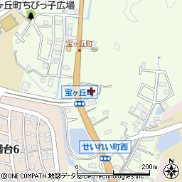 愛知県瀬戸市宝ケ丘町242周辺の地図