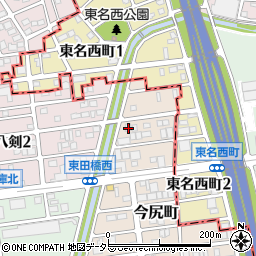 愛知県名古屋市守山区今尻町804周辺の地図