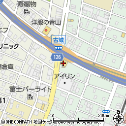 トヨタカローラ名古屋古城店周辺の地図