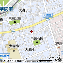 愛知県名古屋市守山区大森4丁目1007周辺の地図
