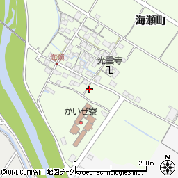 滋賀県彦根市海瀬町303周辺の地図