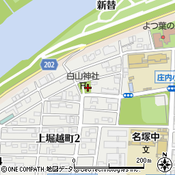 愛知県名古屋市西区堀越町周辺の地図