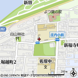 愛知県名古屋市西区新福寺町周辺の地図