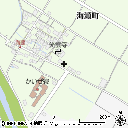 滋賀県彦根市海瀬町327周辺の地図