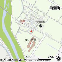 滋賀県彦根市海瀬町573周辺の地図
