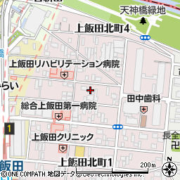 コーチ上飯田周辺の地図