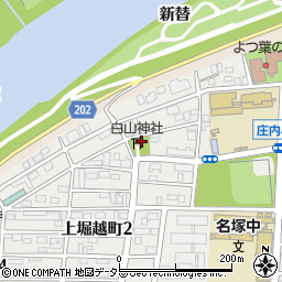 愛知県名古屋市西区堀越町宮東周辺の地図