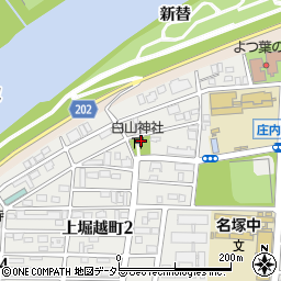 愛知県名古屋市西区堀越町（宮東）周辺の地図