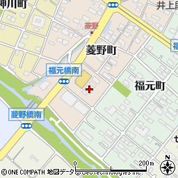 愛知県瀬戸市菱野町266周辺の地図