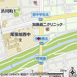 愛知県尾張旭市渋川町3丁目2-17周辺の地図
