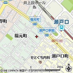 愛知県瀬戸市福元町68周辺の地図