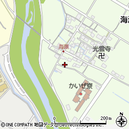 滋賀県彦根市海瀬町580周辺の地図