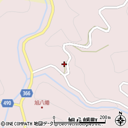 愛知県豊田市旭八幡町沢畑周辺の地図