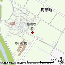 滋賀県彦根市海瀬町326周辺の地図