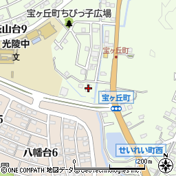 愛知県瀬戸市宝ケ丘町171周辺の地図