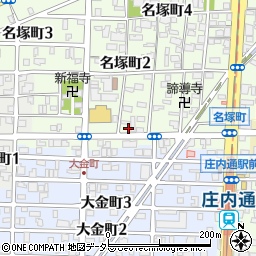 愛知県名古屋市西区名塚町1丁目85周辺の地図