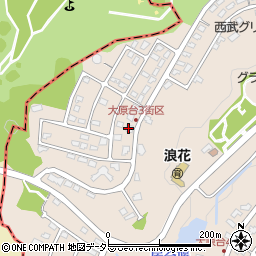 千葉県いすみ市大原台218周辺の地図