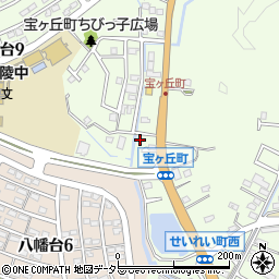 愛知県瀬戸市宝ケ丘町174周辺の地図