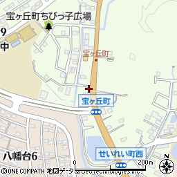 愛知県瀬戸市宝ケ丘町173周辺の地図