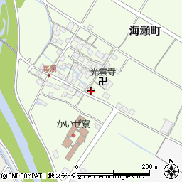 滋賀県彦根市海瀬町324周辺の地図