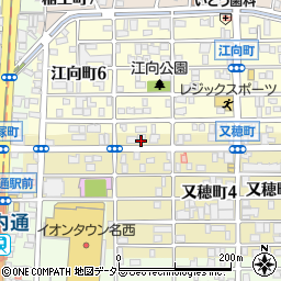 愛知県名古屋市西区又穂町5丁目67周辺の地図