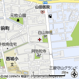 ライオンズマンション小幡西城周辺の地図