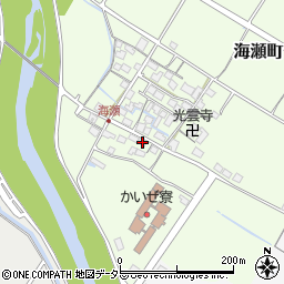 滋賀県彦根市海瀬町572周辺の地図