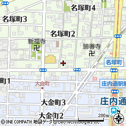 愛知県名古屋市西区名塚町1丁目83周辺の地図