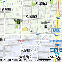 名塚荘周辺の地図
