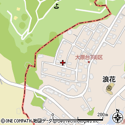 千葉県いすみ市大原台220-5周辺の地図