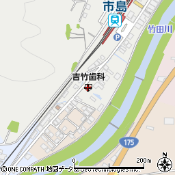 吉竹歯科医院周辺の地図