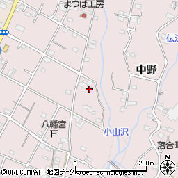 〒417-0809 静岡県富士市中野の地図