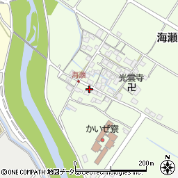 滋賀県彦根市海瀬町569周辺の地図