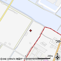 滋賀県彦根市三津町104周辺の地図