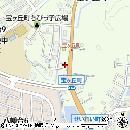愛知県瀬戸市宝ケ丘町104周辺の地図