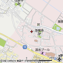 滋賀県犬上郡甲良町在士478-1周辺の地図