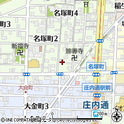 愛知県名古屋市西区名塚町1丁目周辺の地図