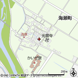 滋賀県彦根市海瀬町555周辺の地図